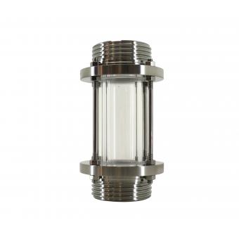 DIN DN 65 Наблюдателно стъкло Резба/Резба, S.S. 304 