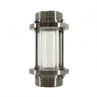 DIN DN 32 Наблюдателно стъкло Резба/Резба, S.S. 304 